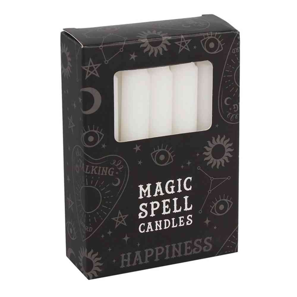 Something Different - Happiness Spell Bougie - Lot de 12 - Blanc